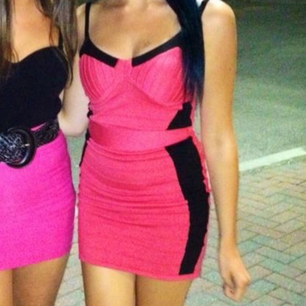 Bebe Bandage Dress